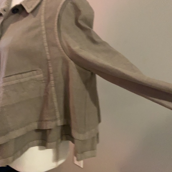 Anthropologie Hei Hei Renley Handkerchief Jacket Size Large - Picture 5 of 11